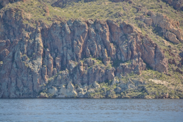 Saguaro Lake marina area